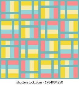 Abstract pattern for web, advertising, textiles, printing products, and any design projects. Clear geometric shapes will decorate any surface and make it attractive.