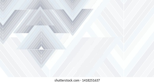 Abstract pattern, white background. Vector