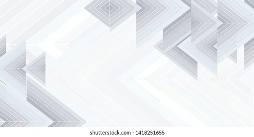 Abstract pattern, white background. Vector