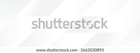 Abstract pattern white geometric banner design background.