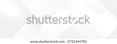 Abstract pattern white geometric banner design background.