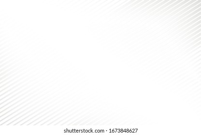 Abstract pattern. White and gray color background.  Vector Design layout of shape paper cut. Motion Curved Line. Gradient stripes layers.