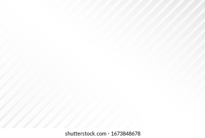Abstract pattern. White and gray color background.  Vector Design layout of shape paper cut. Motion Curved Line. Gradient stripes layers.
