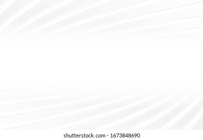  Patrón abstracto. Fondo de color blanco y gris.  Diseño vectorial de corte de papel de forma. Línea curvada en movimiento. Capas de rayas degradadas.
