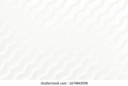 Abstract pattern. White and gray color background. Vector Design layout of shape paper cut. Motion Curved Line. Gradient stripes layers.