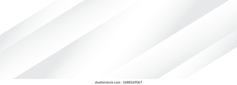 Abstract pattern. White and gray color background.  Vector Design layout of shape paper cut. Motion Curved Line. Gradient stripes layers. eps 10