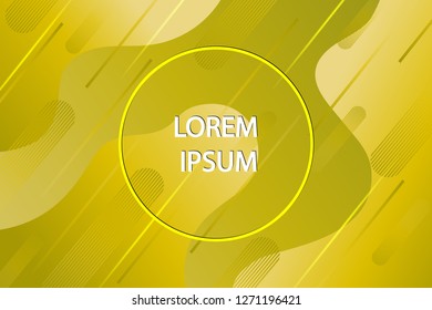 Abstract pattern in yellow-green tones for design sites, applications and booklets