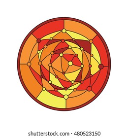 Abstract pattern for your design. Vector illustration.