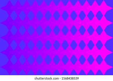 Abstract, patterned composition of gradient shapes on a colored background. Vector image.