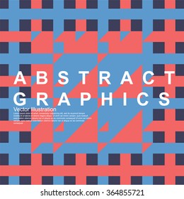 Abstract patterns of color composition, vector background.
