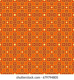 Abstract patterns Cross color doodles