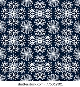 Abstract patterns Cross color doodles