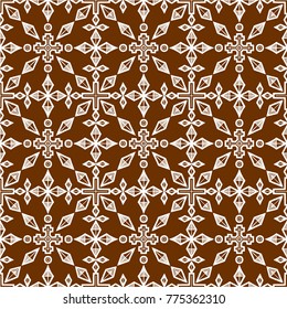 Abstract patterns Cross color doodles