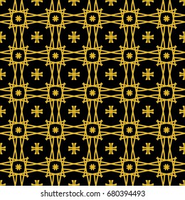 Abstract patterns Cross Sketch doodle