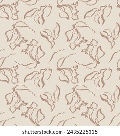 diseño de patrones abstractos para la textura de la niña