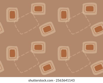 Abstract patterns with free shapes, free lines and independent from natural shapes. There is no fixed shape. Suitable for decorating rooms, fabrics, drinking glasses, tiles, various woven fabrics.