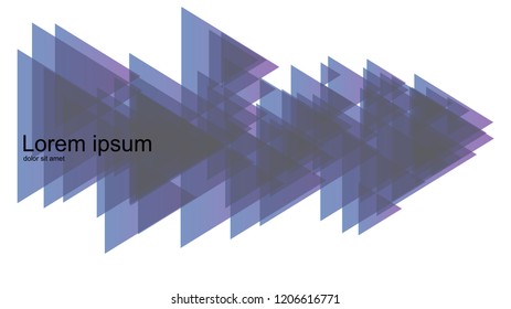 Abstract patterns of geometric shapes. Colorful gradient backgrounds. Geometric triangel backgrounds, vector illustrations