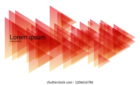 Abstract patterns of geometric shapes. Colorful gradient backgrounds. Geometric triangel backgrounds, vector illustrations