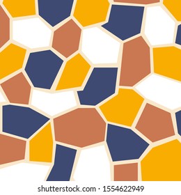 Abstract patterns with hand drawn textures. Retro fashion background.