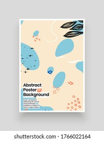 Abstract patterns for Placards, Posters, Flyers and Banner Designs. Colorful illustration. Lines, spots, dots and paint strokes. Decorative chaotic backdrop. Hand drawn texture, decor shapes. Vector.