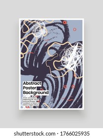 Abstract patterns for Placards, Posters, Flyers and Banner Designs. Colorful illustration. Lines, spots, circles and scribbles. Decorative chaotic backdrop. Hand drawn texture, decor shapes. 