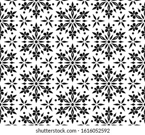 Abstract patterns seamless black and white doodle Sketch. Good for creative and greeting cards, posters, flyers, banners and covers.