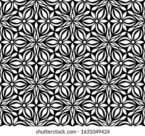 Abstract patterns seamless black and white doodle Sketch. Good for creative and greeting cards, posters, flyers, banners and covers
