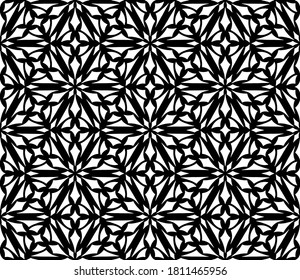 Abstract patterns seamless black and white doodle Sketch. Good for creative and greeting cards, posters, flyers, banners and covers