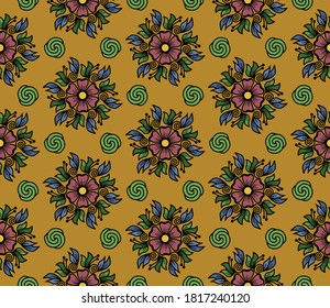 Abstract patterns seamless color doodle Sketch Good for creative and greeting cards, posters, flyers, banners and covers