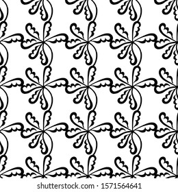 Abstract patterns seamless doodle Sketch. Good for creative and greeting cards, posters, flyers, banners and covers.