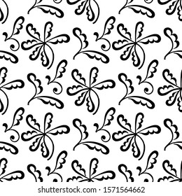 Abstract patterns seamless doodle Sketch. Good for creative and greeting cards, posters, flyers, banners and covers.