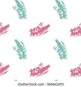 abstract patterns seamless lines of brush, pencil, pastel on the white background