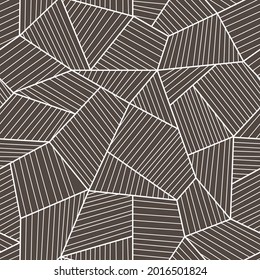Abstract patterns. Seamless pattern. Line art, doodles. Design for printing on fabric, wallpaper, paper.