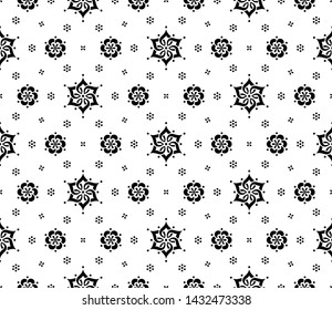 Abstract patterns seamless Stencil doodle sketch