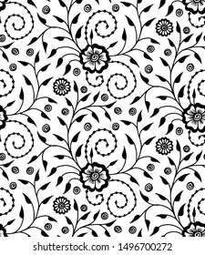 Abstract patterns seamless Stencil doodle sketch good mood