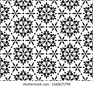 Abstract patterns seamless Stencil doodle sketch black and white good mood