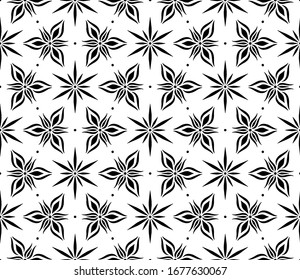 Abstract patterns seamless Stencil doodle sketch good mood. Good for creative and greeting cards, posters, flyers, banners and covers.