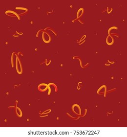 Abstract patterns styles. Abstract 3D design of fluid like shape style. 