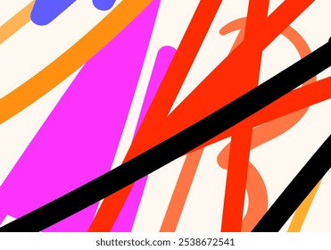 padrões abstratos com várias formas e texturas. fundo, banner, têxtil, papel de parede.