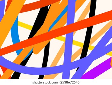 abstract patterns with various shapes and textures. background, banner, textile, wallpaper.