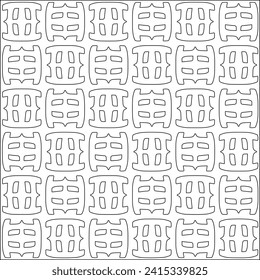 Abstract patterns.Abstract forms from lines. Vector graphics for design, prints, decoration, cover, textile, digital wallpaper, web background, wrapping paper, clothing, fabric, packaging, cards.