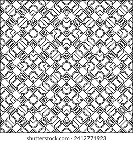 Abstract patterns.Abstract shapes from lines. Vector graphics for design, prints, decoration, cover, textile, digital wallpaper, web background, wrapping paper, clothing, fabric, packaging, cards.