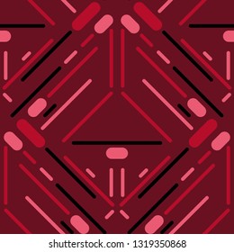 Abstract pattern.Seamless  background  with lines  - Vector illustration Eps 8