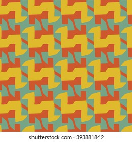 Abstract pattern.Seamless geometric wallpaper background.Vector illustration.