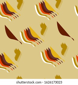 Abstract pattern.Yellow-brown tones. Light background.Vector illustration for your business.
