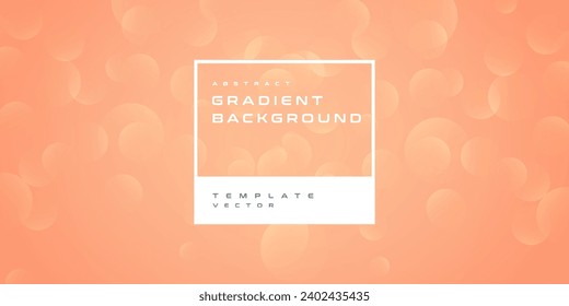Abstract peach fuzz color mesh gradient background, futuristic wallpapers branding, business card, geometric line dot tech, digital cyber ai technology, colour year 2024, presentation template vector