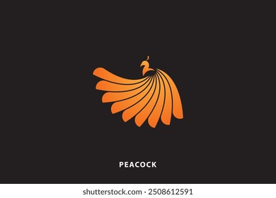 Abstract peacock logo design, Peacock Logo Vector for your project.