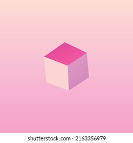 abstract pedestal display on vivid background Empty box wall and floor perspective room, Modern style interior design illustration ,Mock up for display of product, 