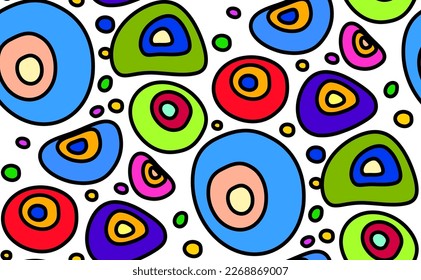 Abstract peebles doodle art, funny, decorative stone, abstract stone, mosaic geometric elegant shapes, earthtones seamless pattern designed for womanswear and home decor suitable for print surface