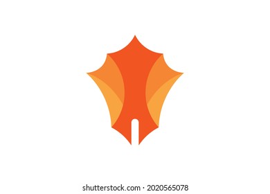 Abstract Pen education Logo vector